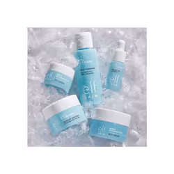 e.l.f. SKIN Hydrated Ever After Skincare Mini Kit, Cleanser, Makeup Remover, Moisturiser & Eye Cream For Hydrating Skin, Airplane-Friendly Sizes