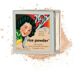 Palladio Rice Powder with Puff Number RPO3, Natural 17 g