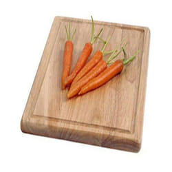 Zodiac Rectangle Chopping Board 35cm Rubberwood Large Cutting Board