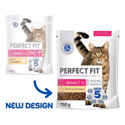 Perfect Fit Adult 1+ Complete Dry Cat Food for Adult Cats Aged 1 Years