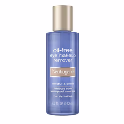 Neutrogena Oil-Free Liquid Eye Makeup Remover, Residue-Free, Non-Greasy, Gentle & Skin-Soothing Makeup Remover Solution with ...