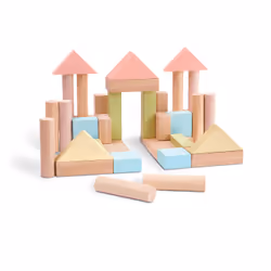 PlanToys 40 Unit Blocks, 2 yr(s), 40 pc(s), Wood