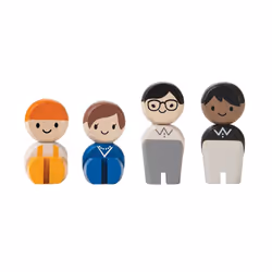 PlanToys Tradesman, 3 yr(s), Multicolour, Wood