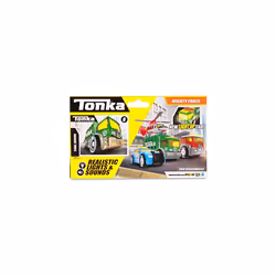 Tonka Mighty Force Lights & Sounds - Garbage Truck, Blue