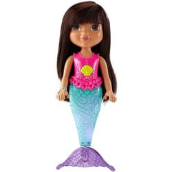 Fisher-Price CDR85 Dora and Friends Sparkle and Swim Mermaid Dora Doll