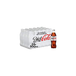 Diet Coke 24 x 500ml Bottles