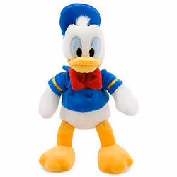 Disney 'S Donald Duck Plush - Mini Bean Bag - 9 1/2''