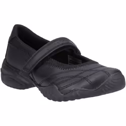 ) Skechers Velocity Pouty Leather Girls's Black Shoes - Black, 13 (Adults'