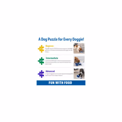 TRIXIE Intelligence toy dog activity "Dog Activity strategy game flip board, Ã¸ 23 cmâ - 32026