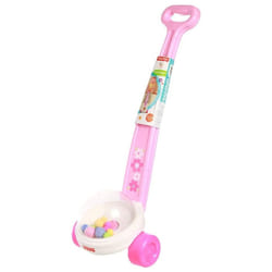Fisher-Price Brilliant Basics Corn Popper Pink Baby Toddler Toy Push