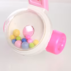 Fisher-Price Brilliant Basics Corn Popper Pink Baby Toddler Toy Push