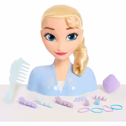 JP Disney Styling Frozen 2 Elsa Styling Head Dolls Playset Multicolour