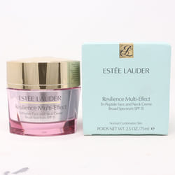 Estee Lauder Resilience Multi-Effect Tri-Peptide Face And Neck Creme 2.5oz  New