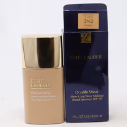Estee Lauder Double Wear Sheer-Long-Wear Spf 19 1.0oz/30ml New With Box - 3N2 Wheat