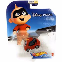 Disney Diecast Movie Character Cars 1/64 Hot Wheels