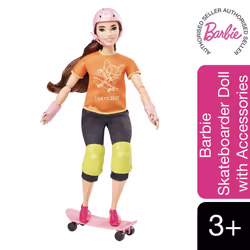 BarbieÂ® Tokyo Olympics Skateboarding Doll with Accessories
