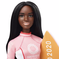BarbieÂ® Olympic Games Tokyo 2020 Surfer Doll with Accessories