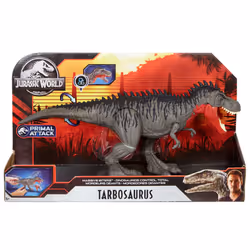 jurassic world tarbosaurus primal attack dinosaur figure