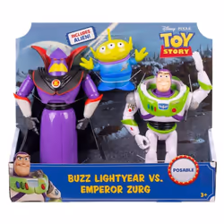 Disney Toy Story Buzz Lightyear Vs. Emperor Zurg