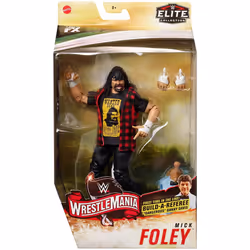 WWE Elite - Wrestlemania 36 - Mick Foley Figure