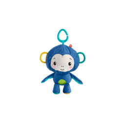 soft toy monkey 2-in-1 15 x 11 x 16 cm plush blue