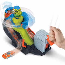 Hot Wheels Toxic Ape Attack Playset