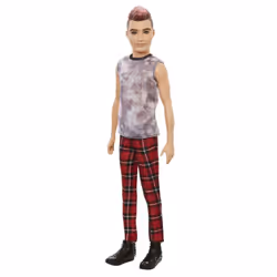 Barbie Ken Fashionista Doll - Brown Tie Dye Shirt