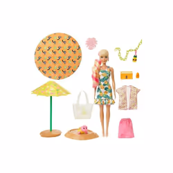 Barbie Color Reveal Pop Pineapple Scent Doll With 25 Surprises Foam