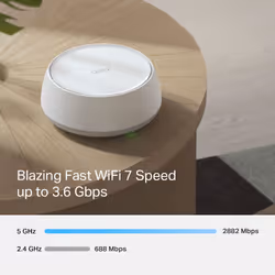 TP-Link DECO BE25(3-PACK) mesh wi-fi system Dual-band (2.4 GHz / 5 GHz) Wi-Fi 7 (802.11be) White 2 Internal - Additional view 4