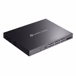 TP-Link Omada SG3428XMPP network switch Managed L2+ Gigabit Ethernet (10/100/1000) Power over Ethernet (PoE) 1U Black - Additional view 4