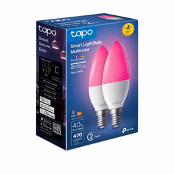 TP-Link Tapo L430C LED bulb Multi 6500 K 4.8 W E14 F