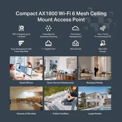 TP-Link Festa F61 1800 Mbit/s White Power over Ethernet (PoE) - Additional view 5
