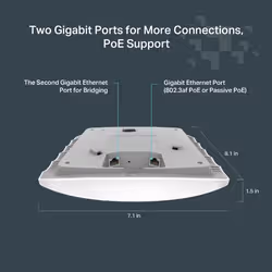 TP-Link FESTA F54 wireless access point 1300 Mbit/s White Power over Ethernet (PoE) - Additional view 6