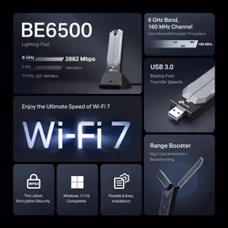 TP-Link BE6500 WLAN 2882 Mbit/s - Additional view 4