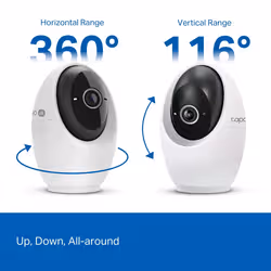 TP-Link Tapo Pan/Tilt AI Home Security Wi-Fi Camera - Additional view 4
