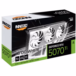 INNO3D GeForce RTX 5070 Ti X3 OC WHITE NVIDIA 16 GB GDDR7 - Additional view 2