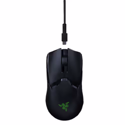 Razer Viper Ultimate, Right-hand, Optical, RF Wireless + USB Type-A, 20000 DPI, Black