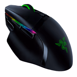 Razer Basilisk Ultimate, Right-hand, Optical, RF Wireless, 20000 DPI, Black