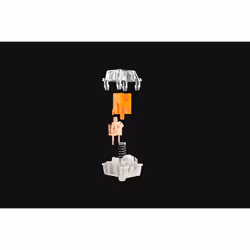 Razer RC21-02040300-R3M1 key switch Orange, Transparent 36 pc(s) - Additional view 4