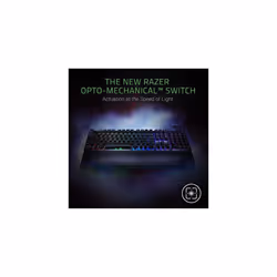 Razer Huntsman Elite - Mechanical Gaming Keyboard with Opto-Mechanical Key (Multifunction Numeric Button, Keybar, Integrated Hybrid Memory, RGB Chro