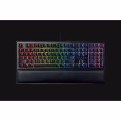 Razer Ornata V2, Wired, USB, Mecha-membrane key switch, QWERTY, RGB LED, Black