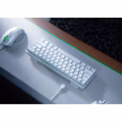 Razer Huntsman Mini keyboard Gaming USB QWERTY US International White - Additional view 4