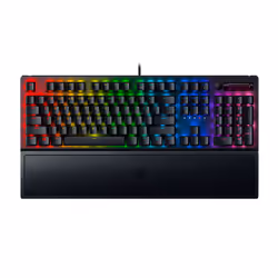 Razer BlackWidow V3 - Green Switch, Wired, USB, Mechanical, QWERTY, RGB LED, Black