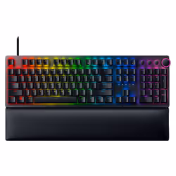 Razer Huntsman V2 Linear Optical Switch Red, Wired, USB, Opto-mechanical key switch, QWERTY, RGB LED, Black
