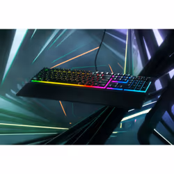 Razer Ornata V3 RGB Gaming USB Keyboard, Black, Full-size (100%), Wired, USB, Mecha-membrane key switch, RGB LED, Black