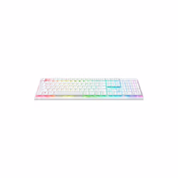 Razer DeathStalker V2 Pro, Wired & Wireless, USB + RF Wireless + Bluetooth, Optical key switch, QWERTY, RGB LED, White