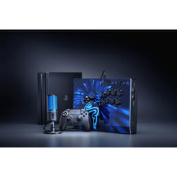 Razer Seiren X - PS4 Black, Blue Game console microphone
