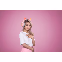 Razer Kraken Kitty Headset Wired Head-band Gaming Grey, Pink - Additional view 7