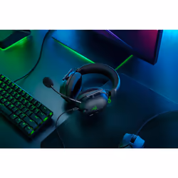 Razer Blackshark V2 Headset Wired Head-band Gaming Black, Green - Additional view 5