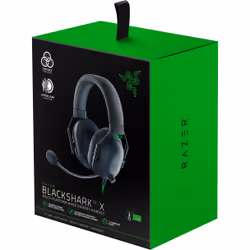 Razer Blackshark V2 X Headset Wired Head-band Gaming Black, Green - Additional view 7
